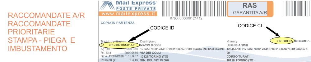 SPEDIRE POSTA